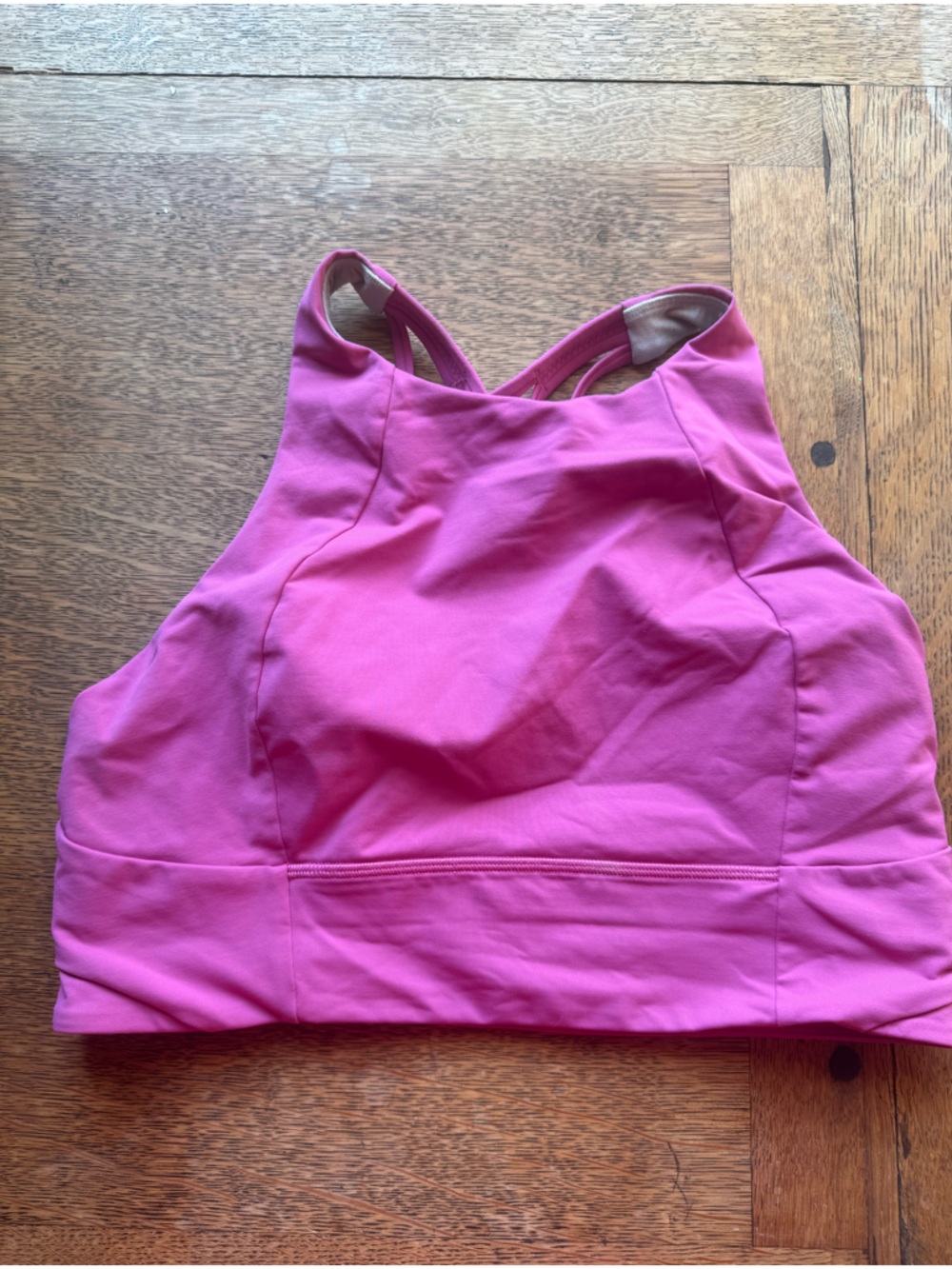 Lululemon - Pink High Neck Sports Bra